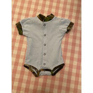 Jordan Lee camouflage and baby blue 1 Piece -size nb
